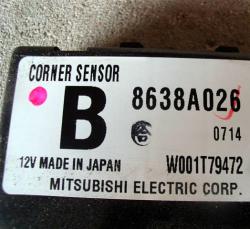 Blok upravleniya Mitsubishi Lancer X CORNER SENSOR Mitsubishi, 8638A026