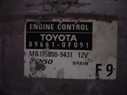 Blok upravleniya TOYOTA 89661-0F091 Toyota, 89661-0F091