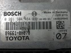 Blok upravleniya TOYOTA AYGO 1.0 0261S04464 Toyota, 89661-0H070